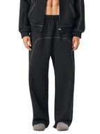 Pantalon polaire à surpiqûres
