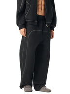 Pantalon polaire à surpiqûres