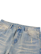 Raw Hem Denim Jeans: Élégance et Confort au Quotidien
