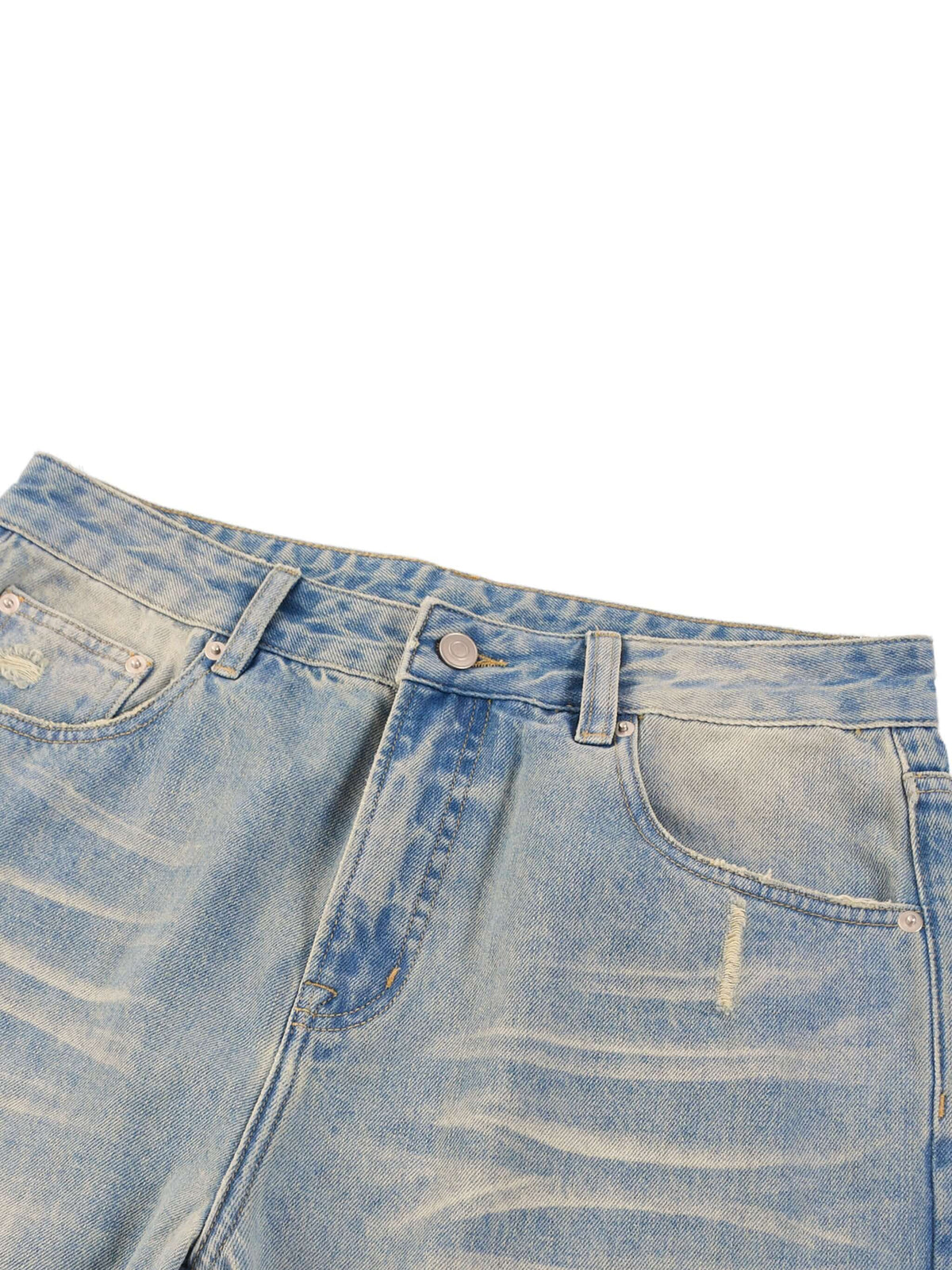 Raw Hem Denim Jeans: Élégance et Confort au Quotidien
