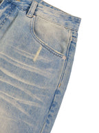 Raw Hem Denim Jeans: Élégance et Confort au Quotidien