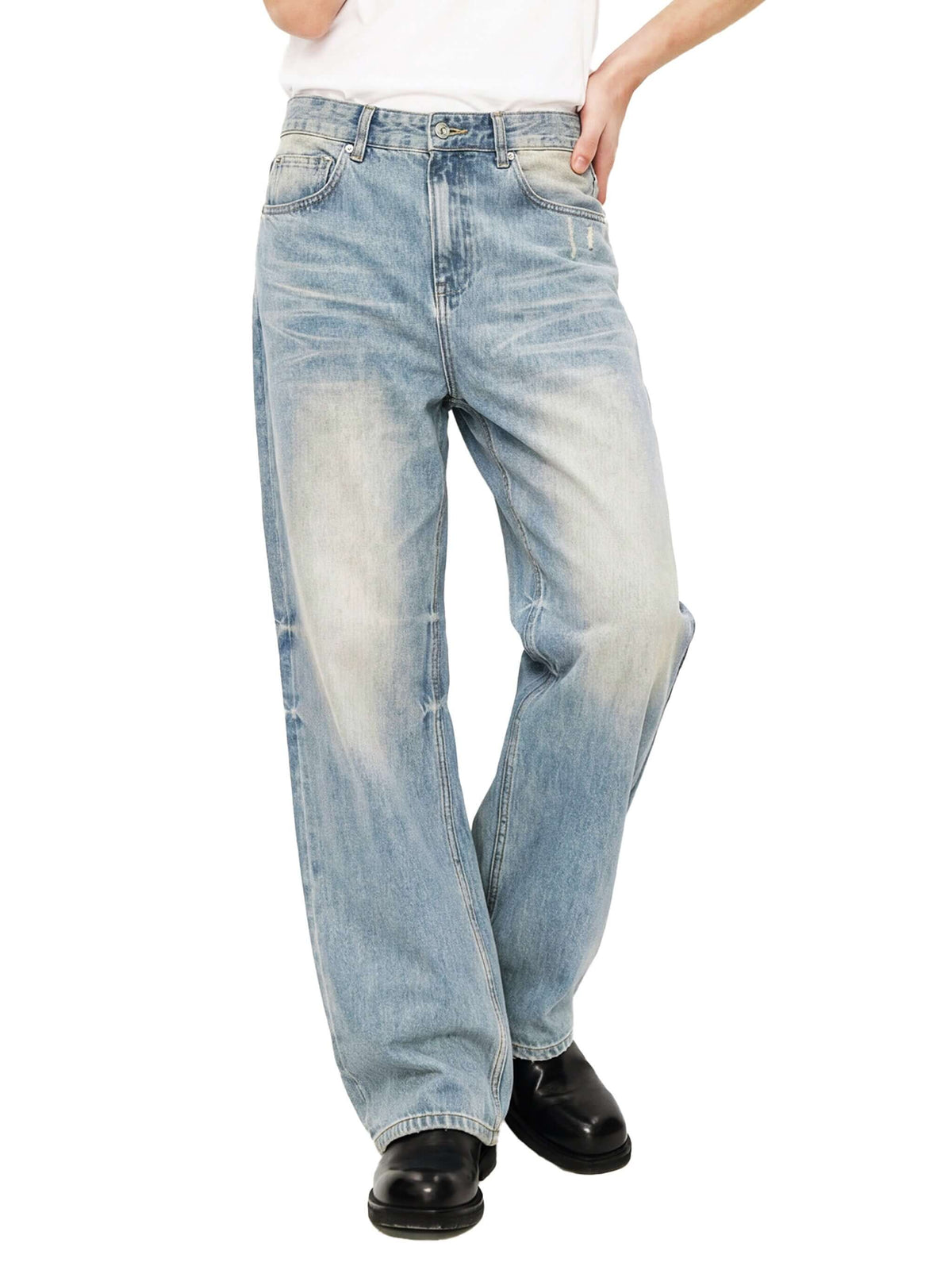 Raw Hem Denim Jeans: Élégance et Confort au Quotidien