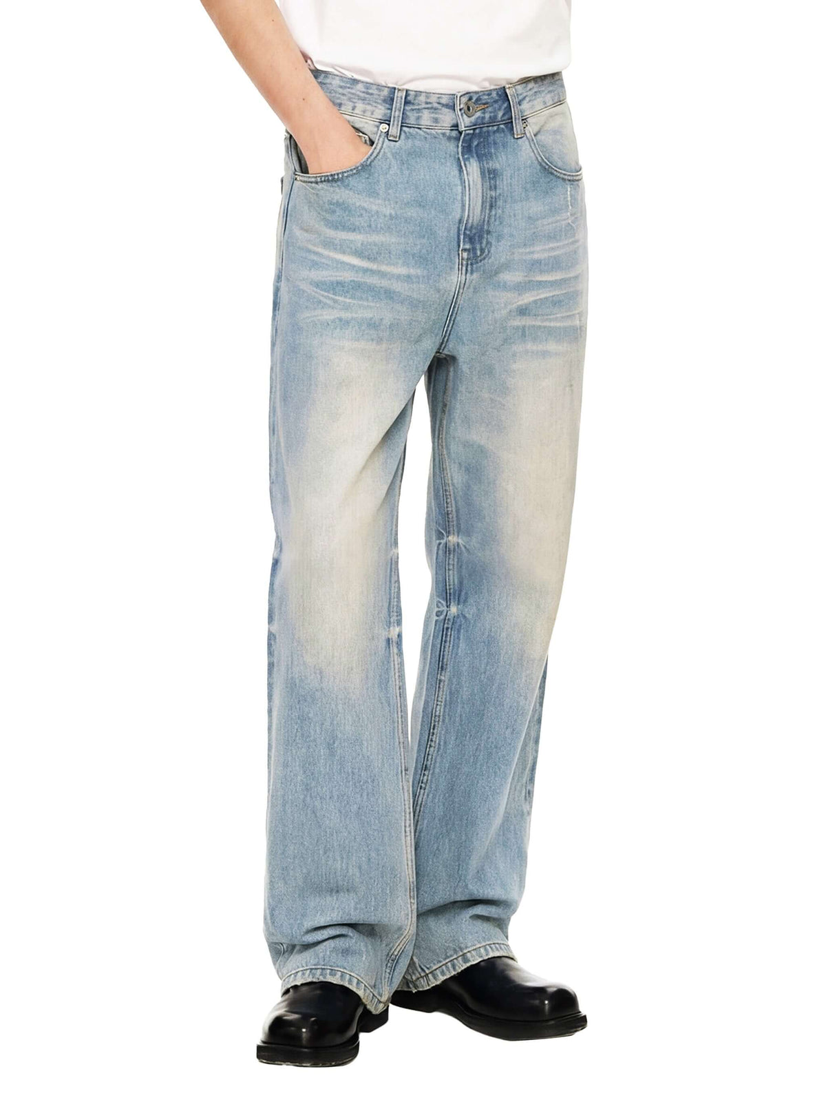 Raw Hem Denim Jeans: Élégance et Confort au Quotidien