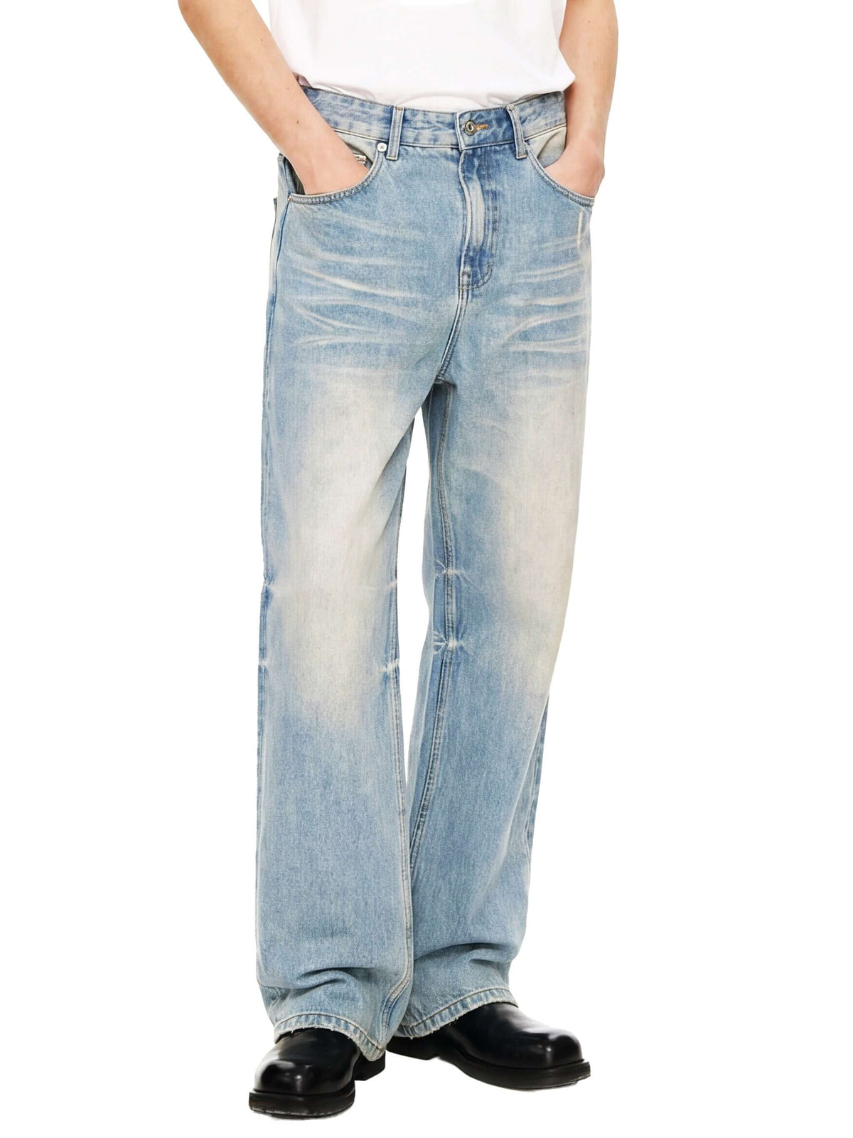 Raw Hem Denim Jeans: Élégance et Confort au Quotidien