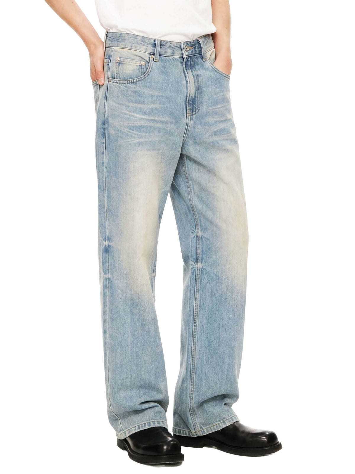 Raw Hem Denim Jeans: Élégance et Confort au Quotidien