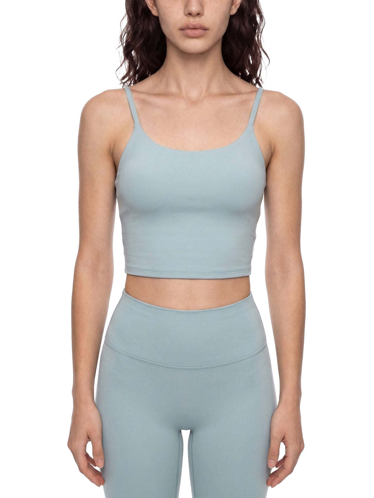 spaghetti strap yoga bra - giav