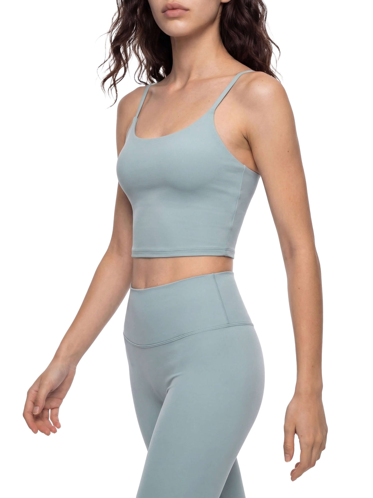 spaghetti strap yoga bra - giav