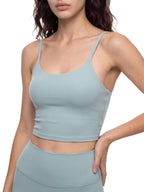 spaghetti strap yoga bra - giav