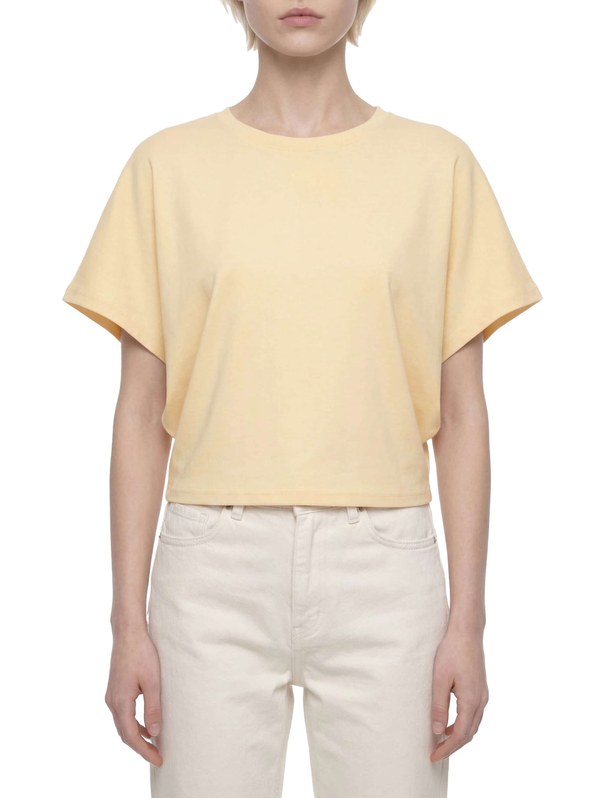 t-shirt femme cropped dolman - Giav