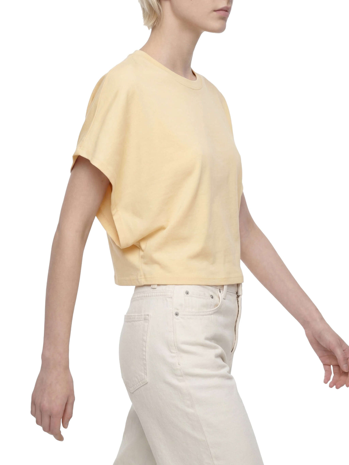 t-shirt femme cropped dolman - Giav