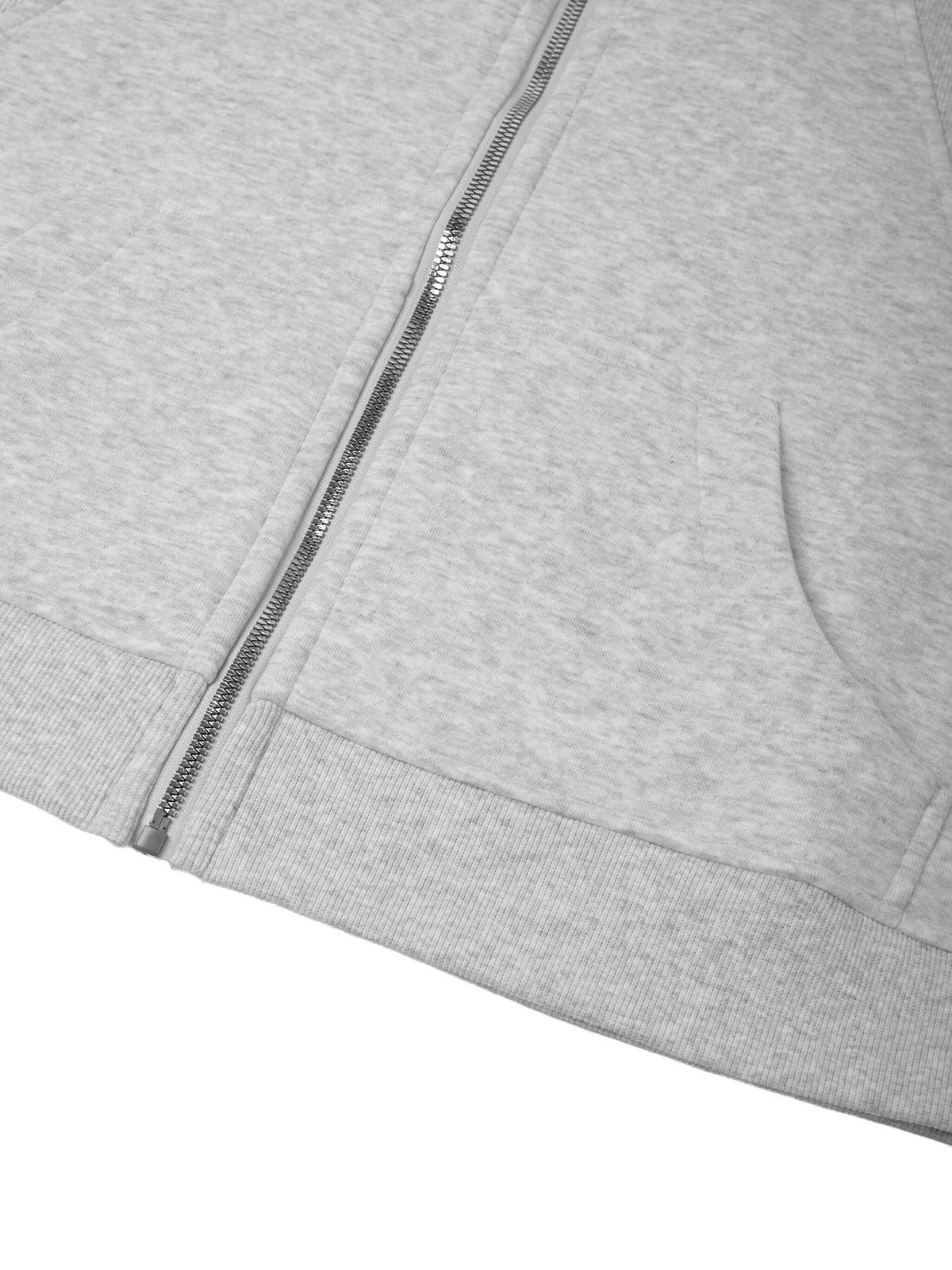 Sweat à Capuche Court Zippé : confort & style