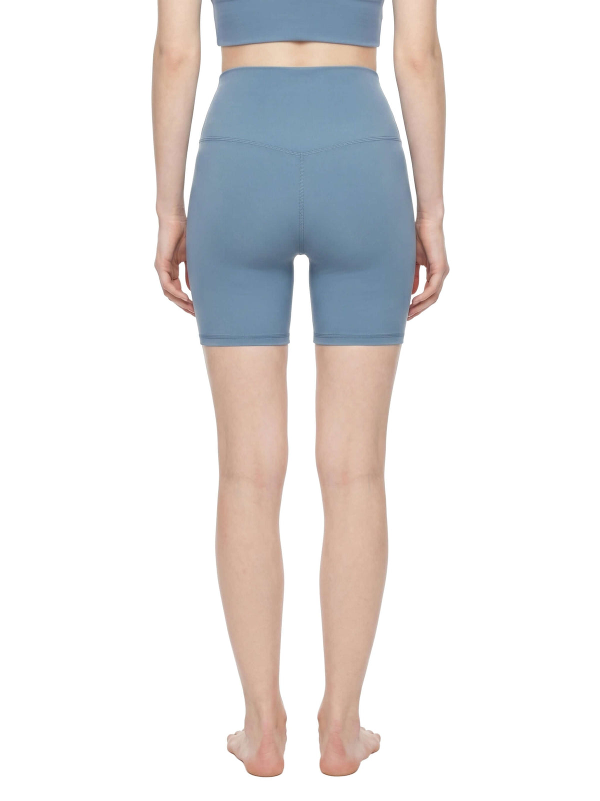 short cycliste taille haute technique