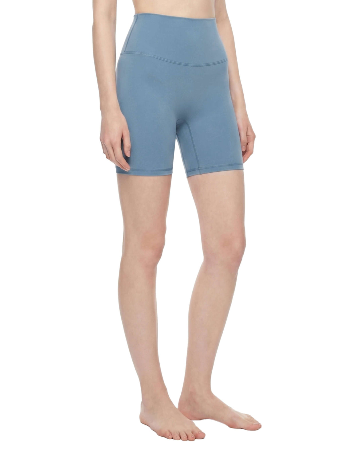 short cycliste taille haute technique