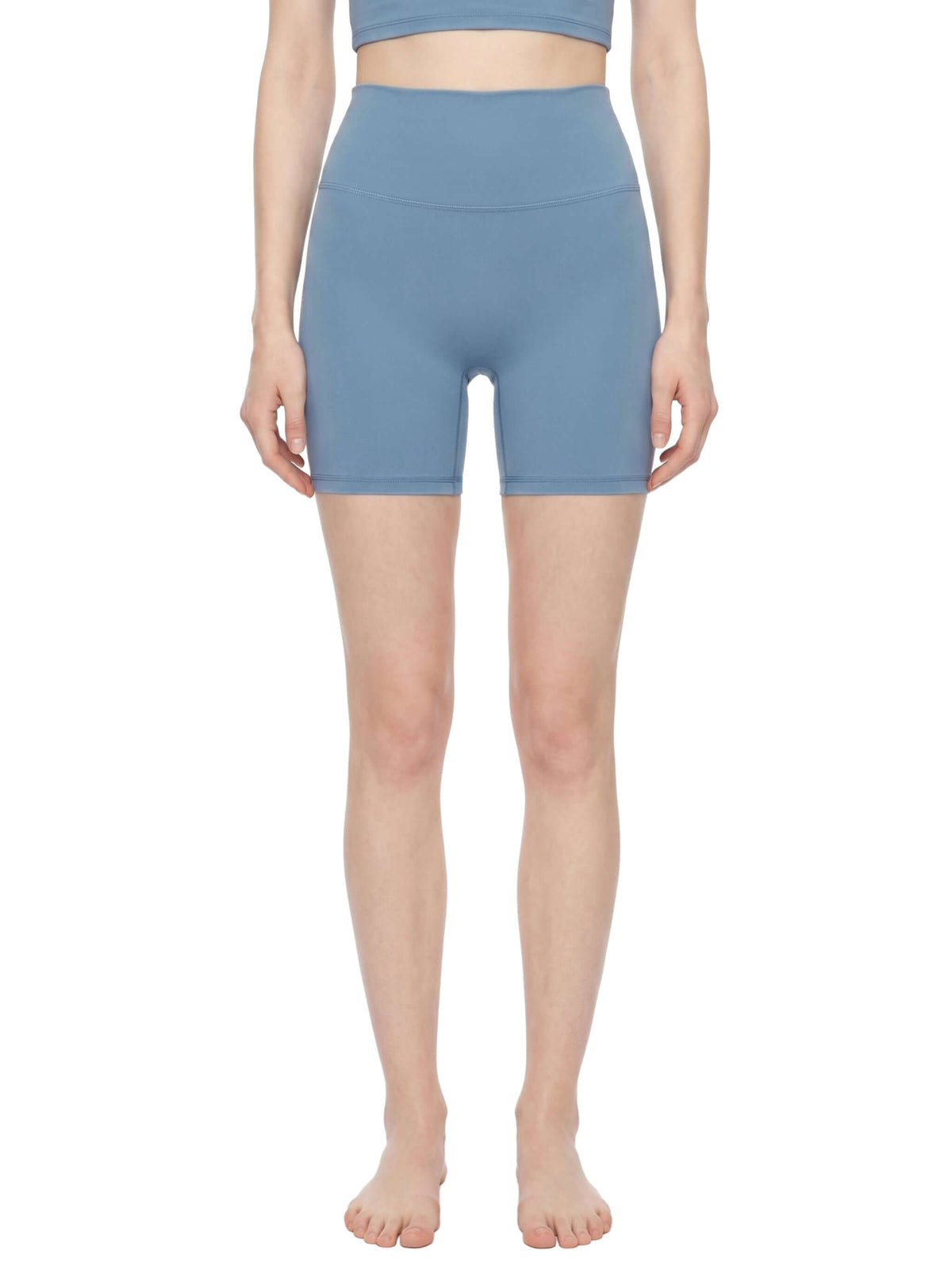 short cycliste taille haute technique