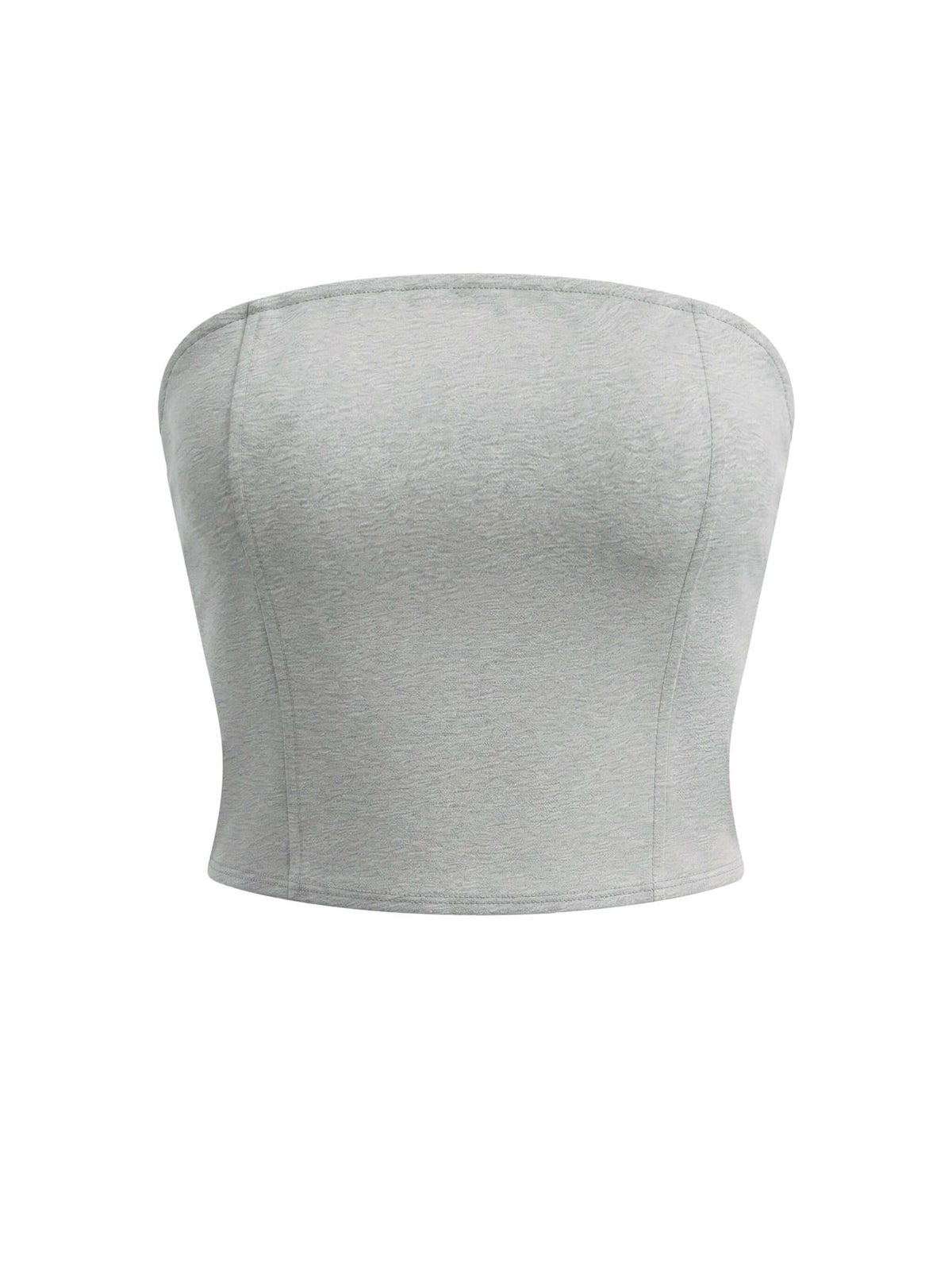 cropped tube top femme
