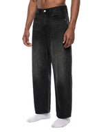 Barrel Leg Jeans Pour Hommes - Confort et Style Vintage