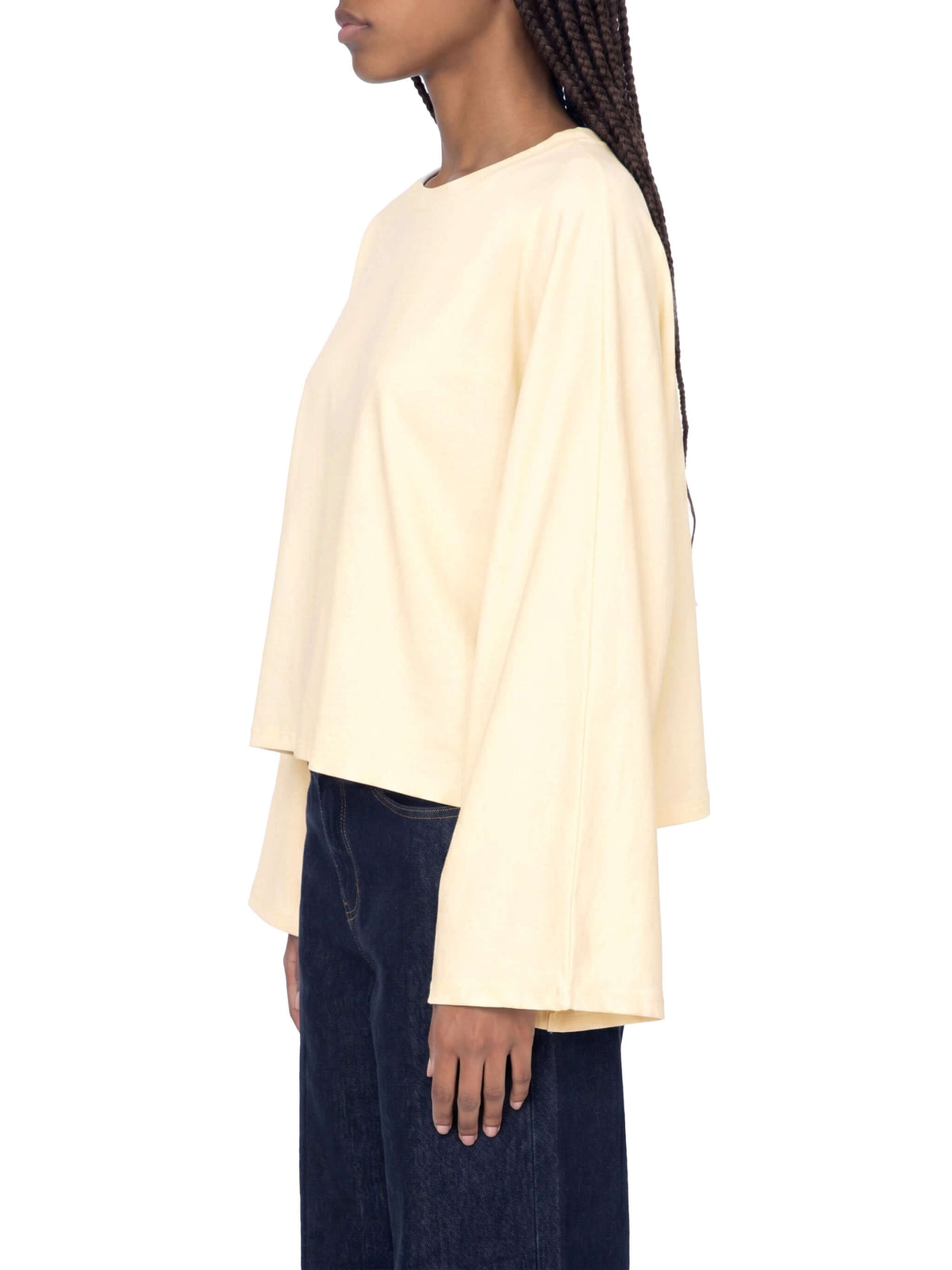 T-shirt femme à manches chauve-souris