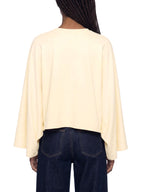 T-shirt femme à manches chauve-souris