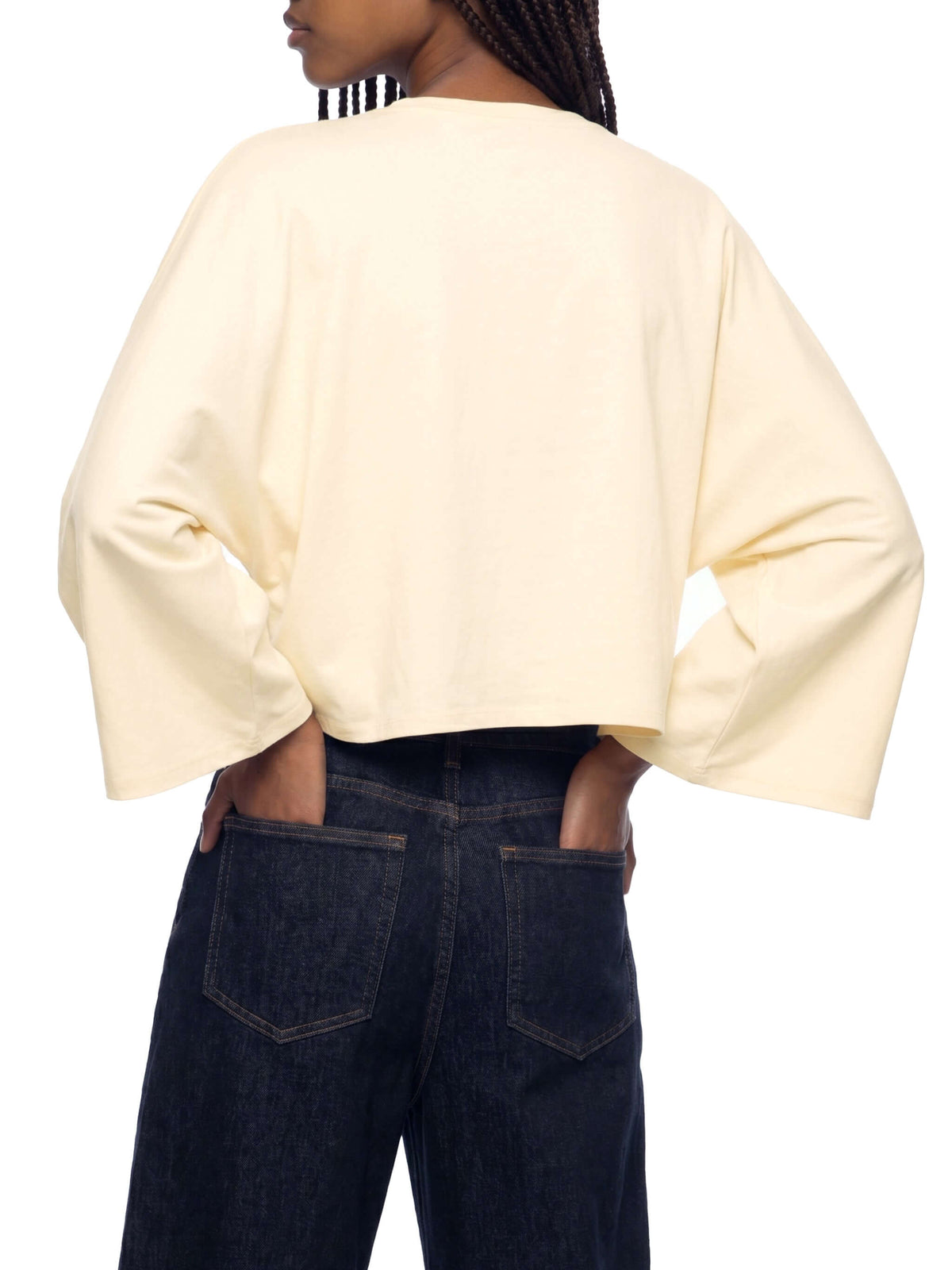 T-shirt femme à manches chauve-souris