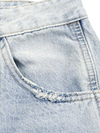 Hommes Jeans Vintage Délavé en Coupe Barrel Leg