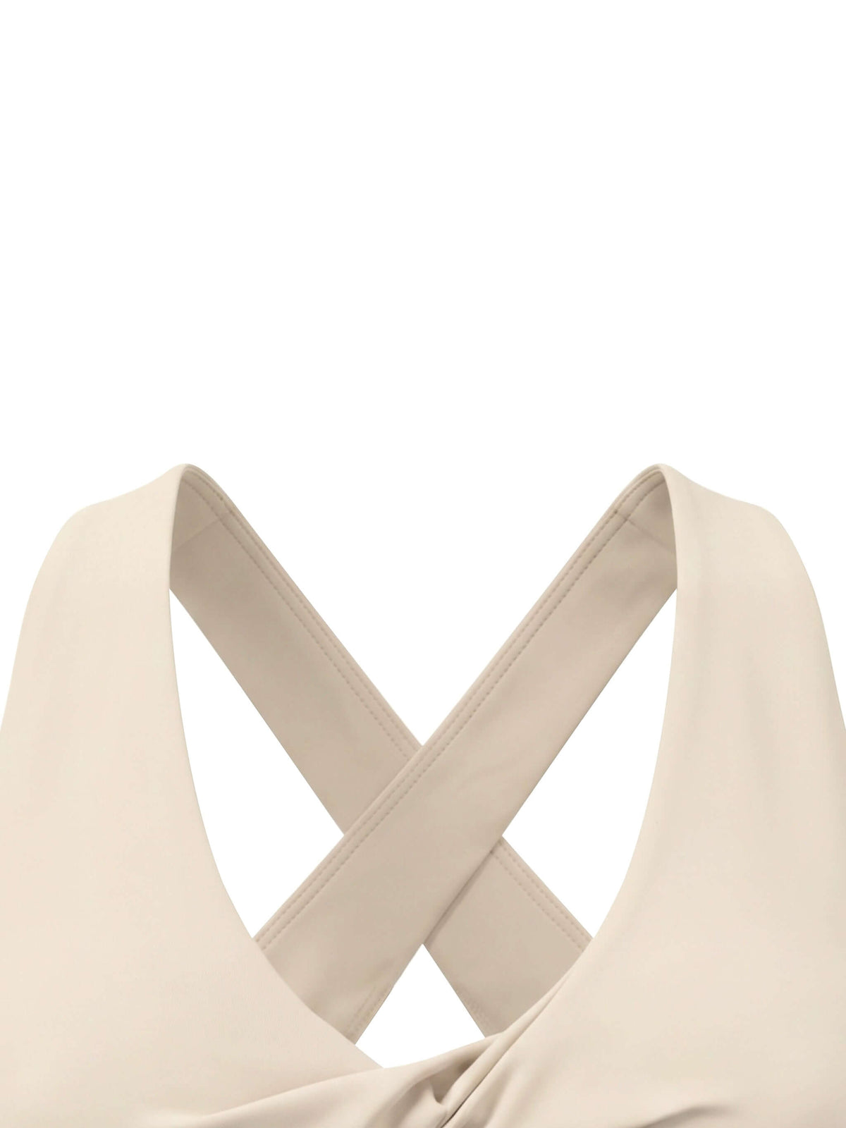 soutien-gorge de sport femme décolleté twist