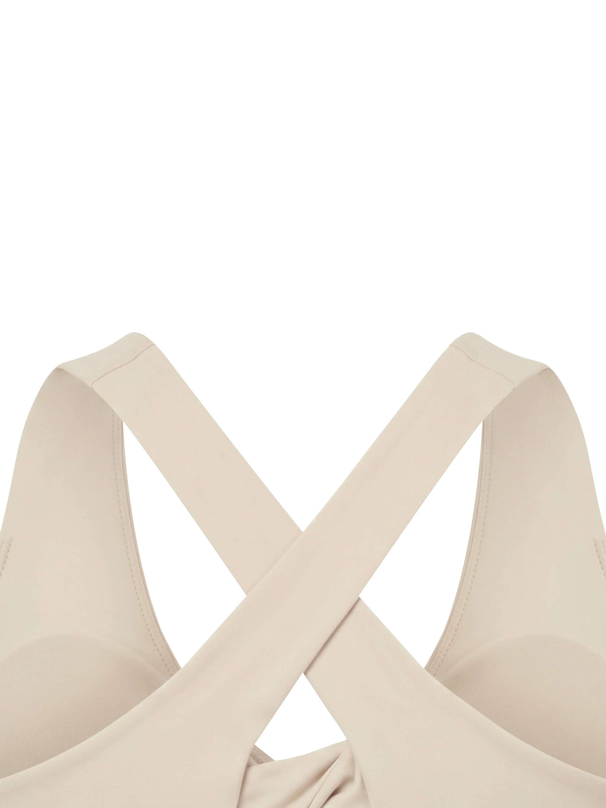 soutien-gorge de sport femme décolleté twist