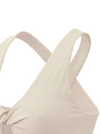 soutien-gorge de sport femme décolleté twist