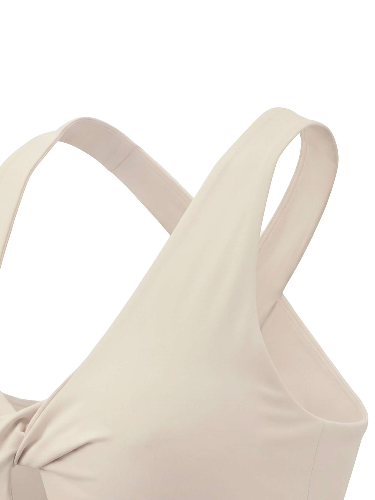 soutien-gorge de sport femme décolleté twist