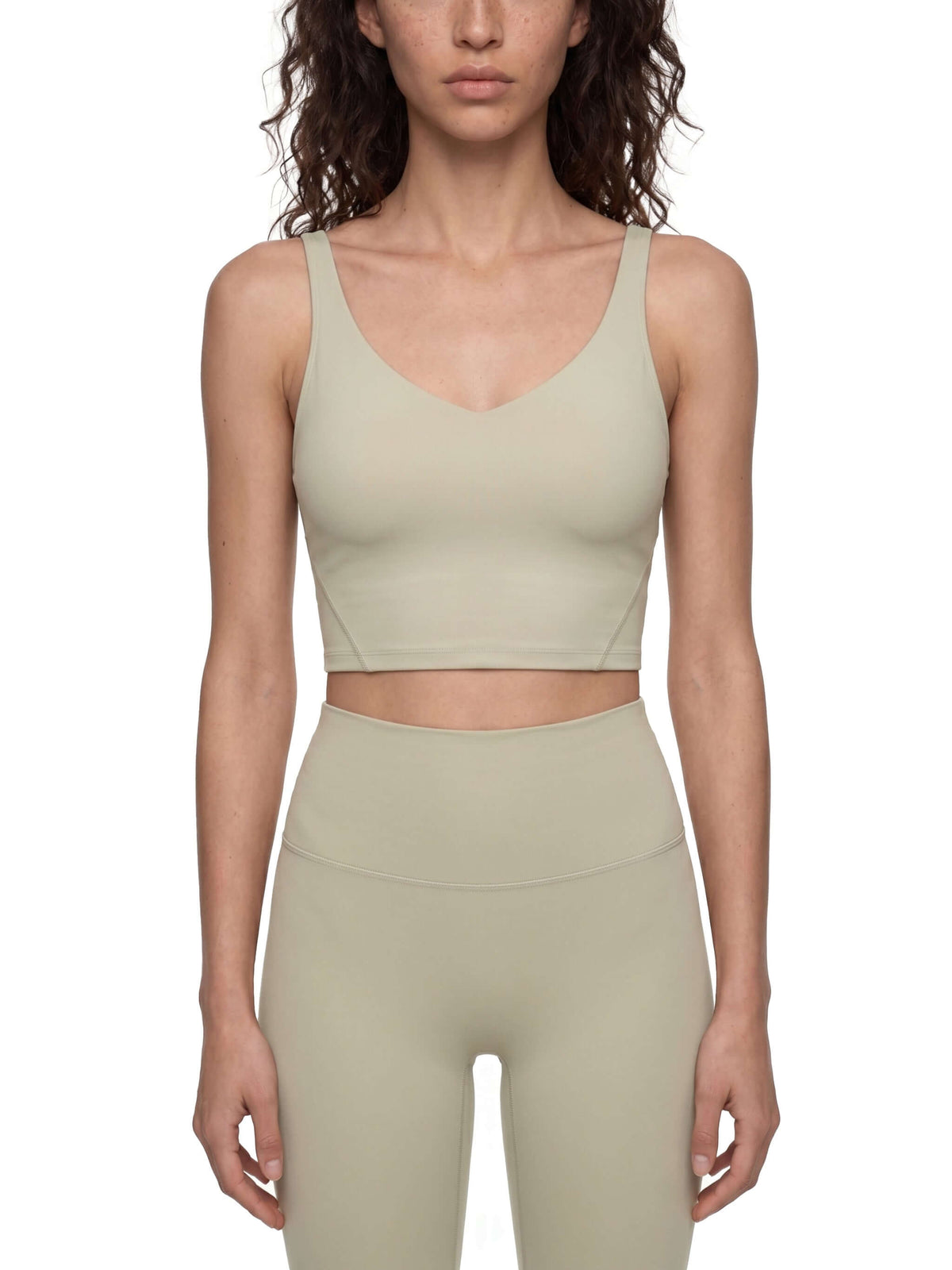 v-neck yoga sports bra women - Giav