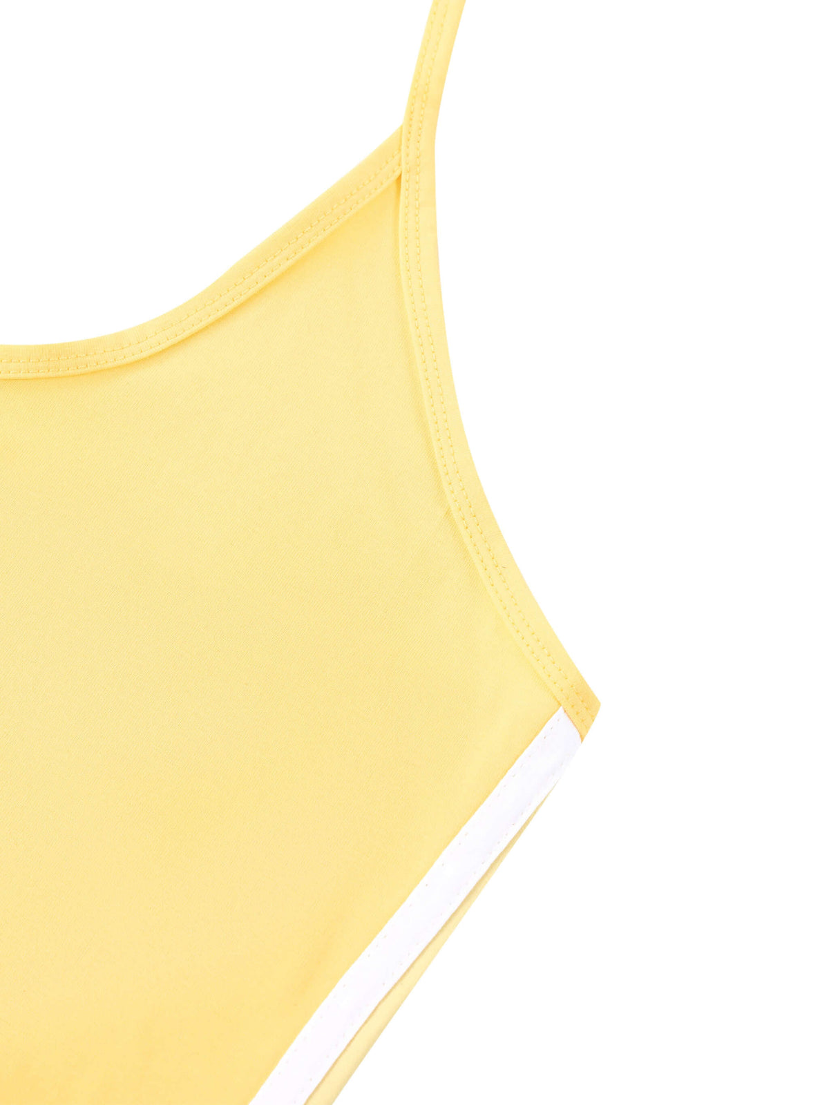women's color block halter crop top