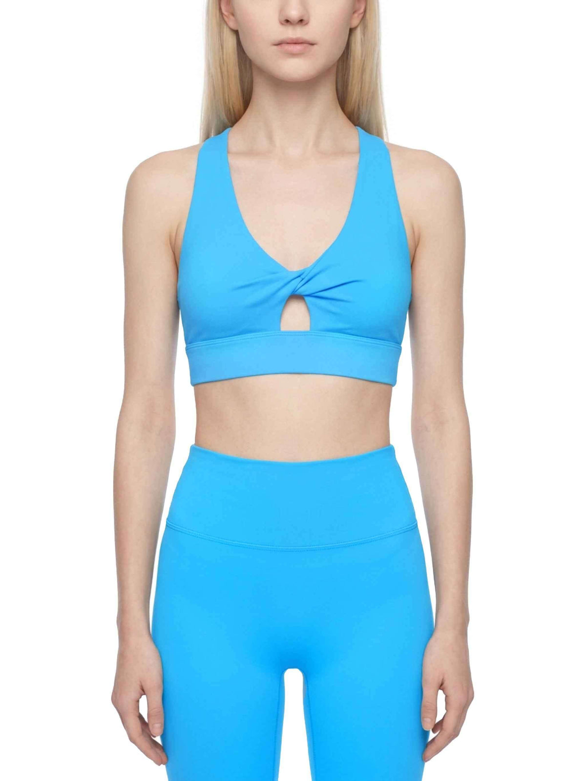 soutien-gorge de sport femme décolleté twist