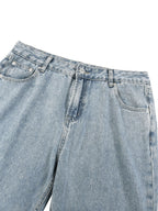 Jeans Unisex Vintage Wash - Style et Confort Inégalés