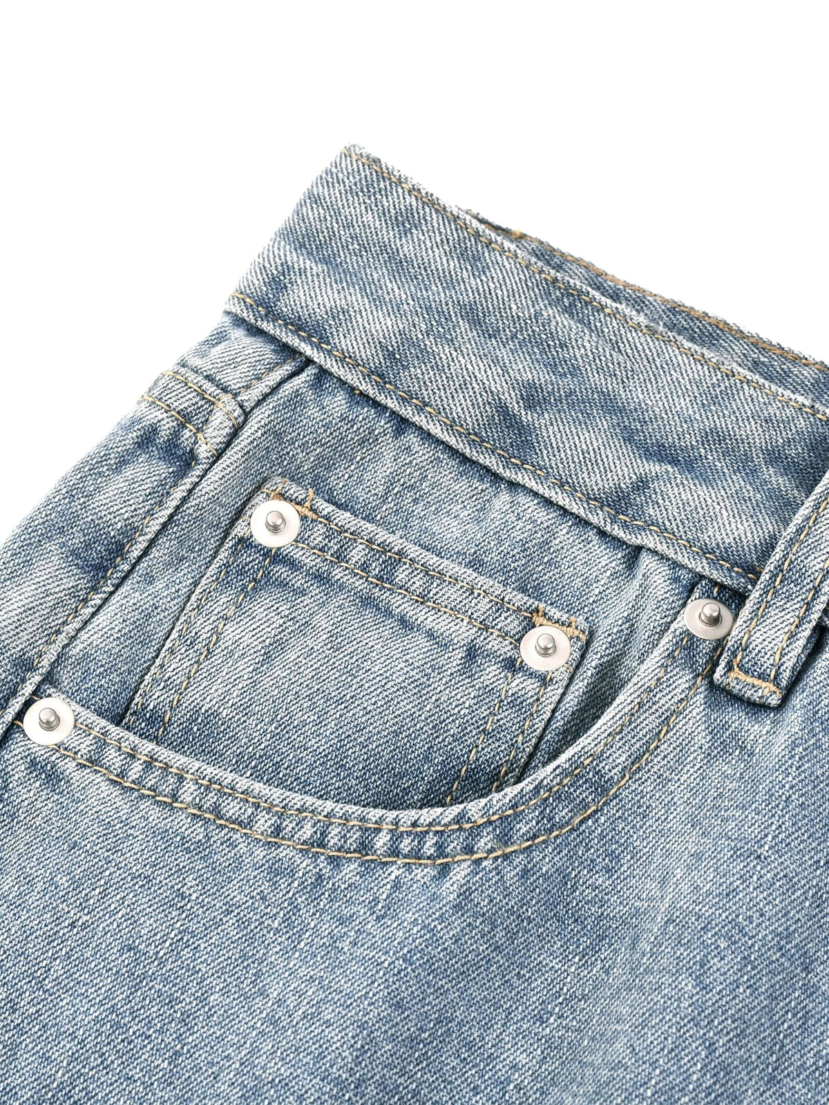 Jeans Unisex Vintage Wash - Style et Confort Inégalés