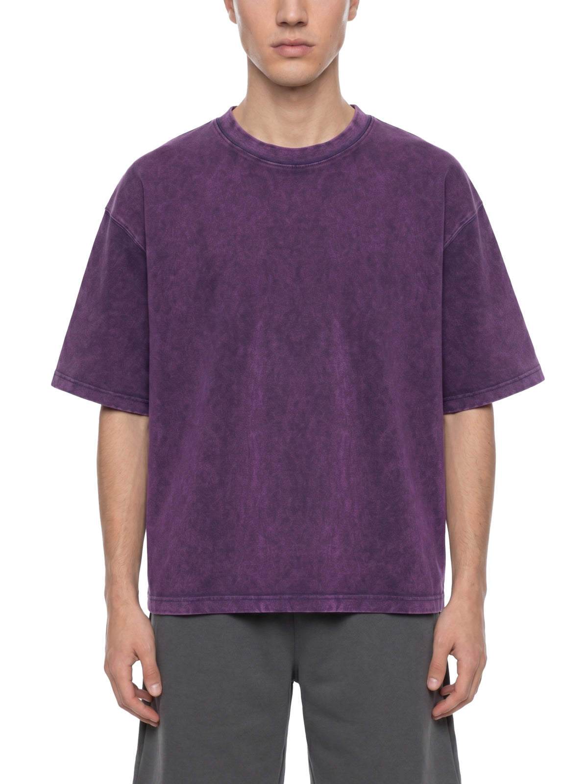 T-shirt oversize délavé effet minéral
