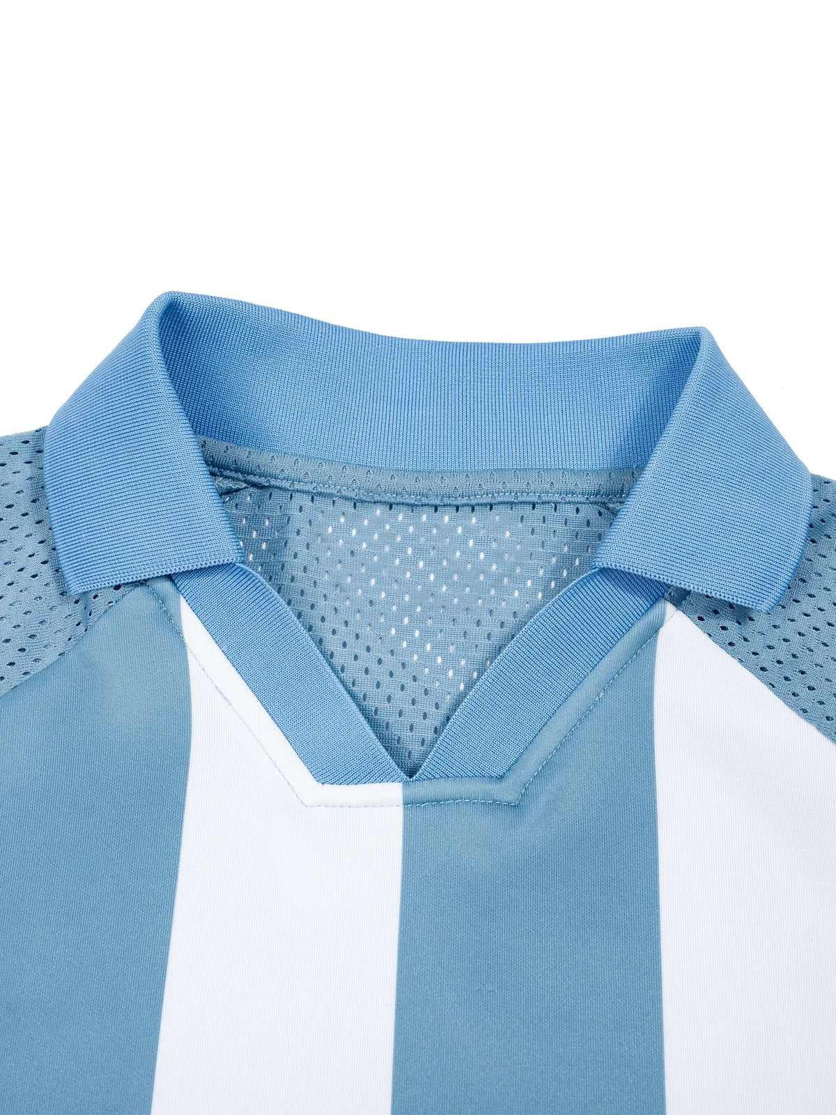 Unisex Striped Mesh Soccer Jersey