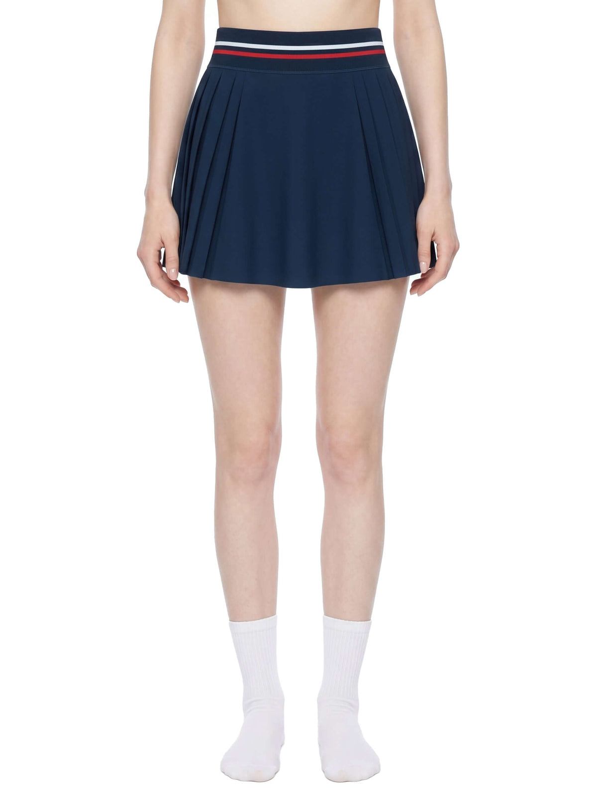 mini-jupe plissée athleisure - giav
