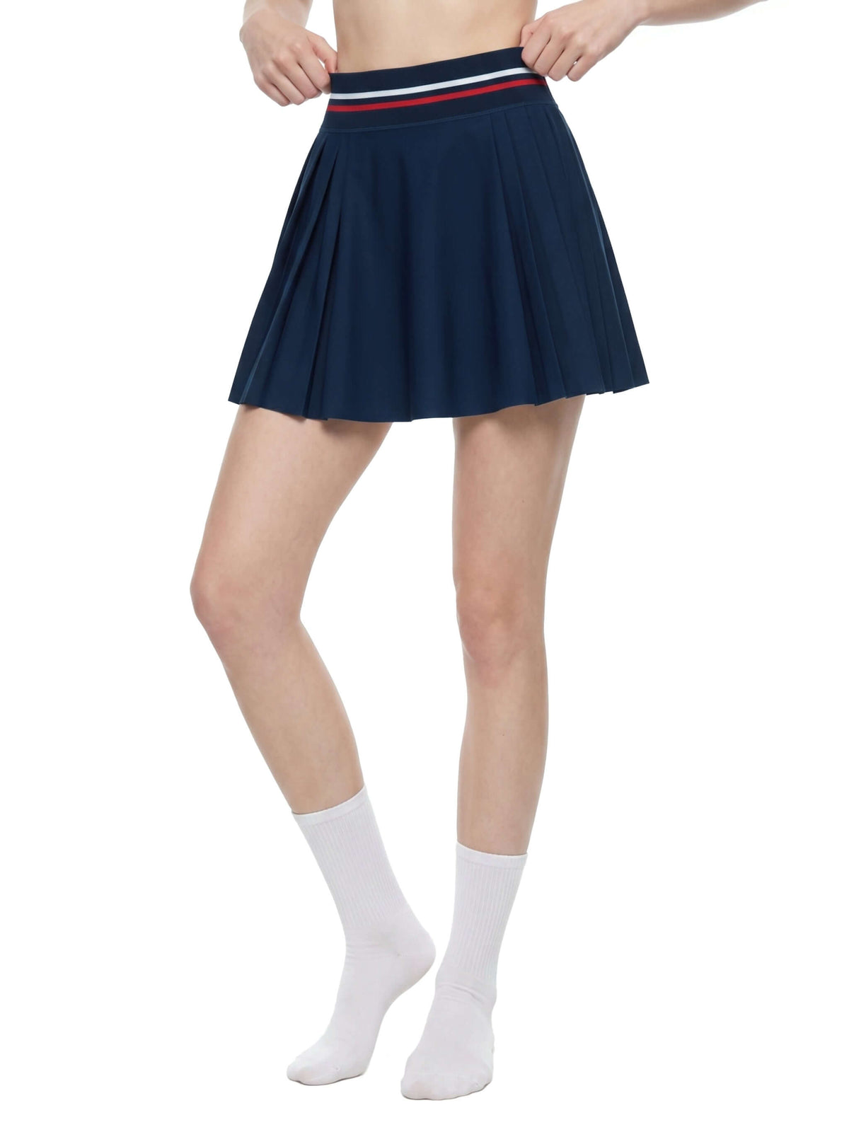 mini-jupe plissée athleisure - giav