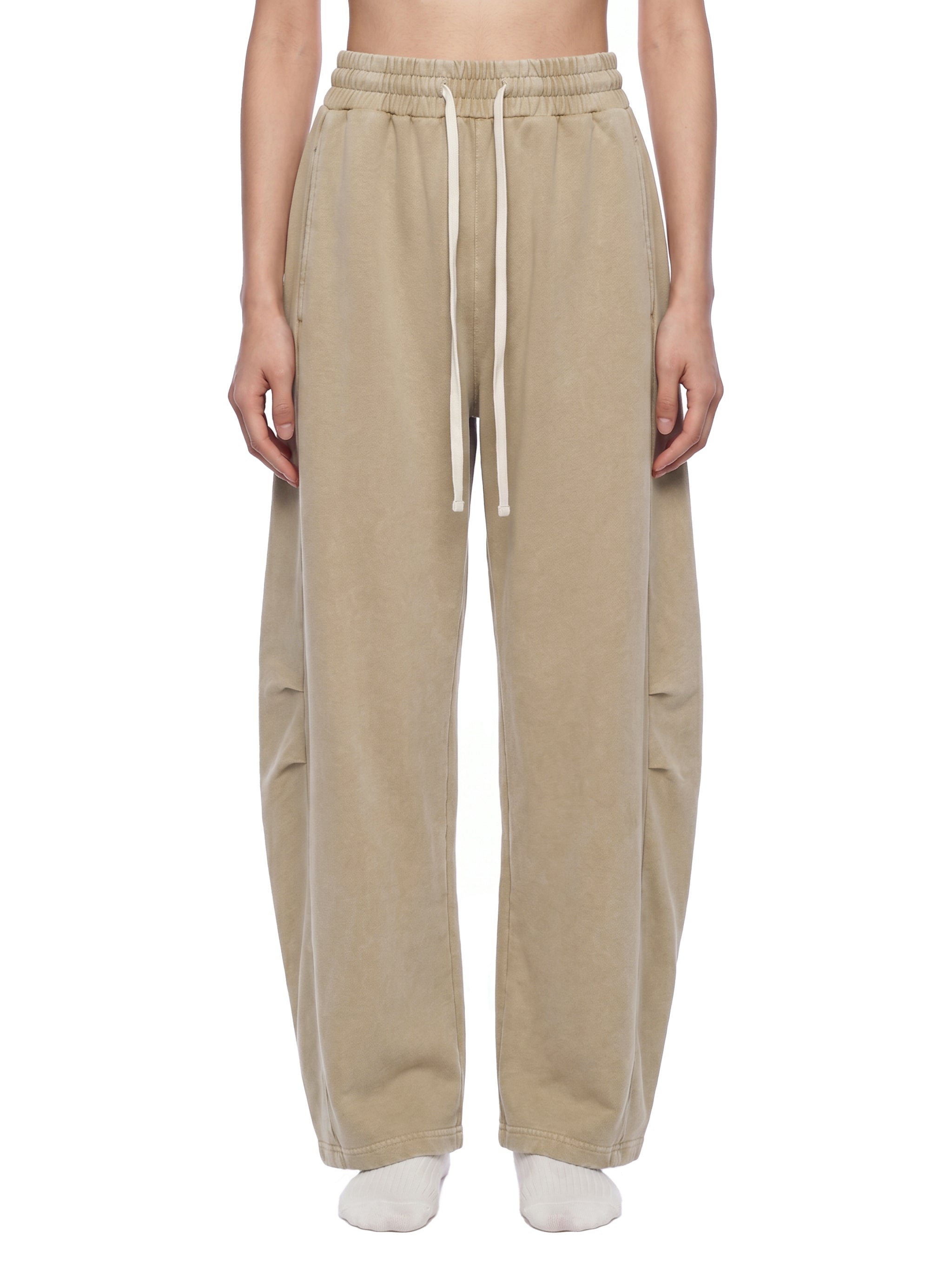 Pantalon délavé à jambes fuselées