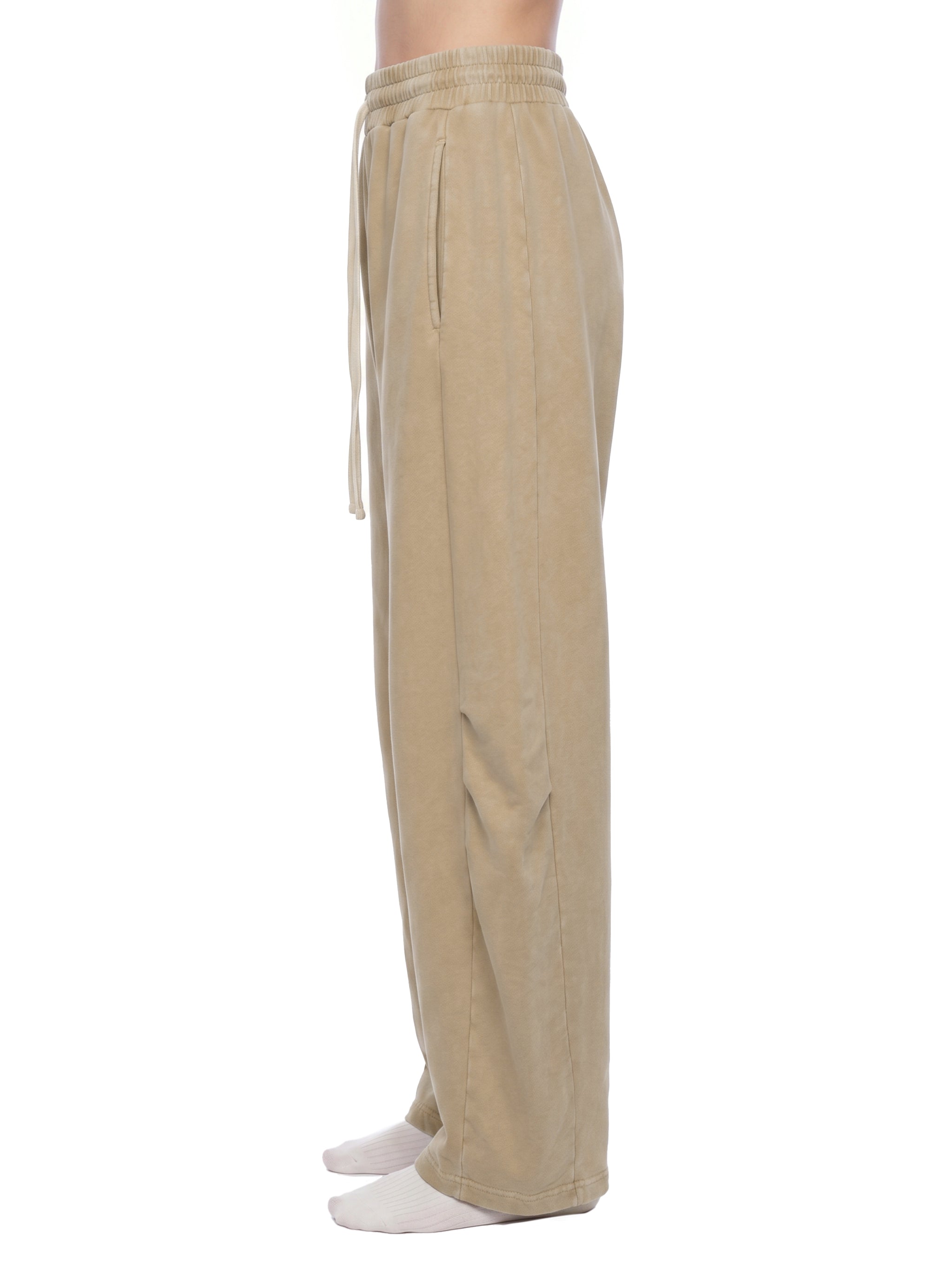 Pantalon délavé à jambes fuselées