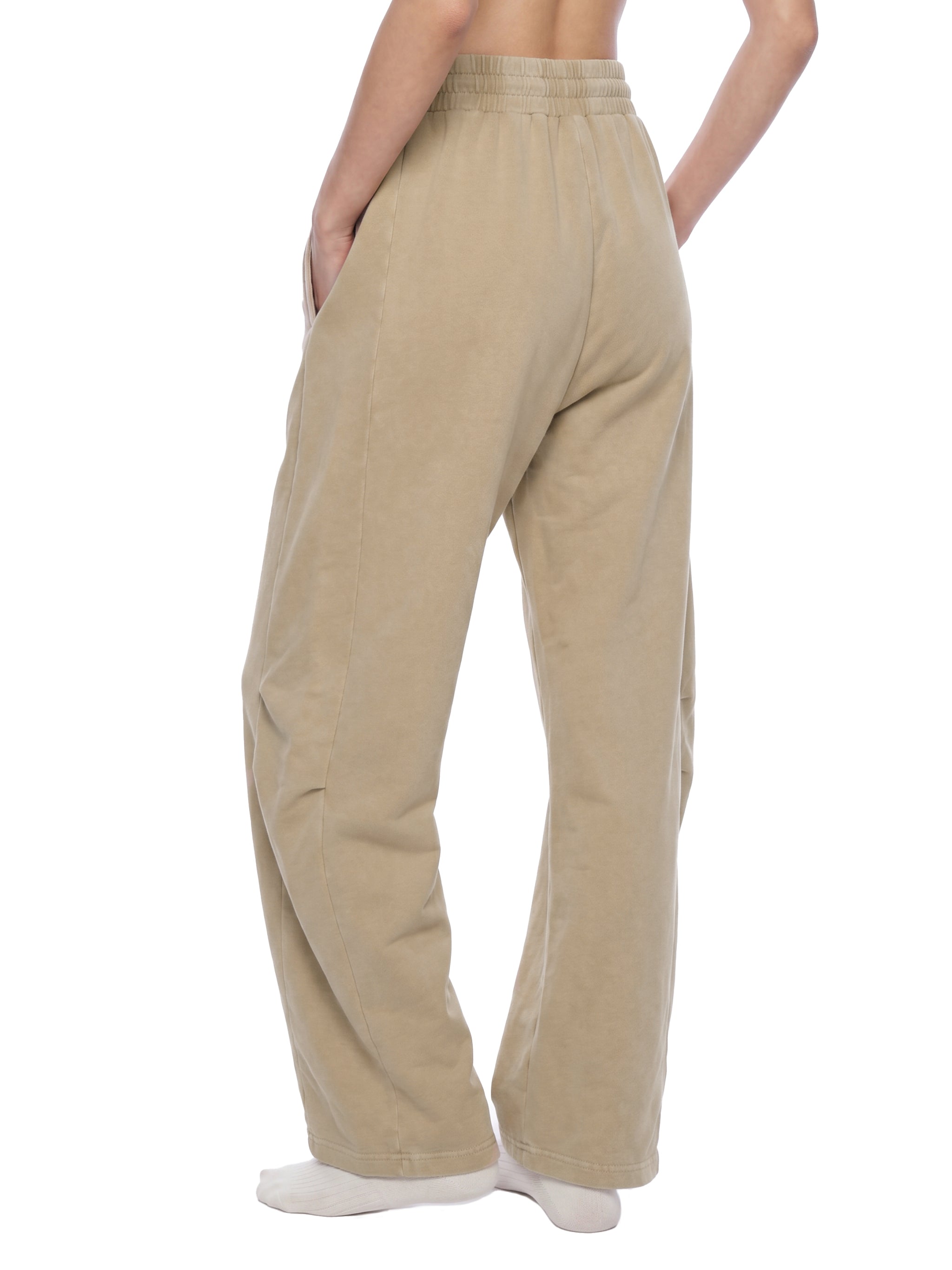 Pantalon délavé à jambes fuselées