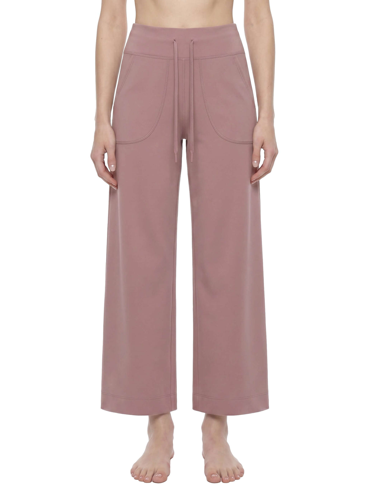pantalon de yoga taille haute droit