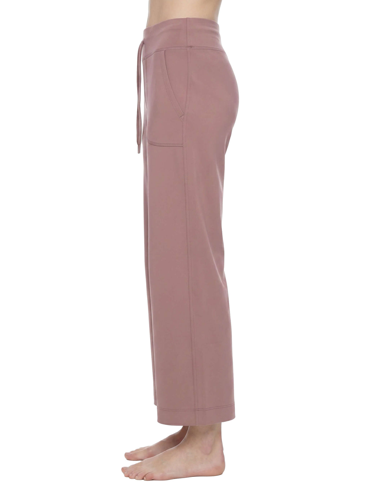 pantalon de yoga taille haute droit