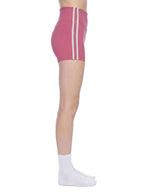 Short de Yoga à bandes Contrastantes