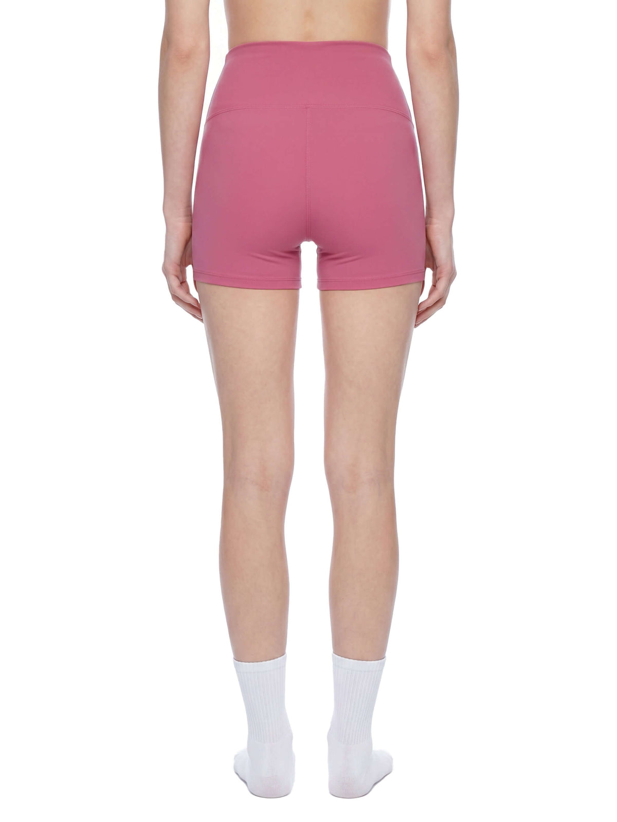 Short de Yoga à bandes Contrastantes