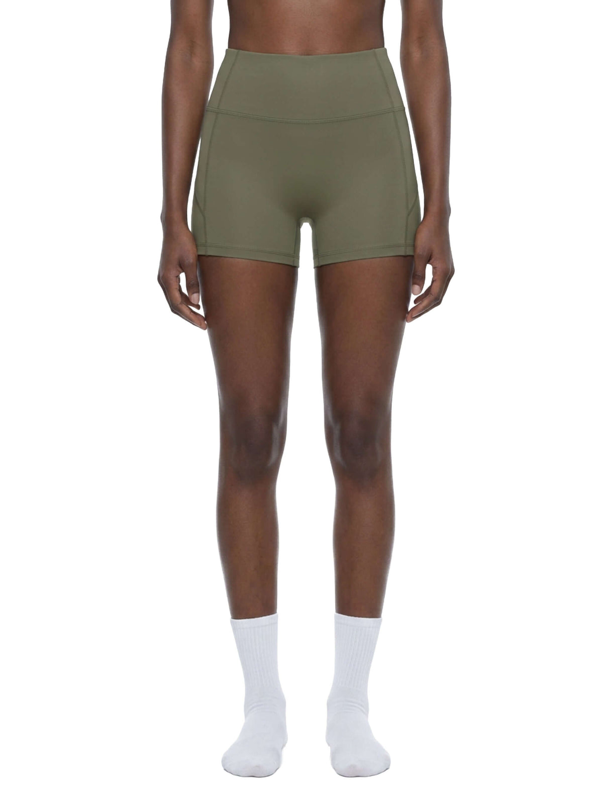 Women's High-Waist Yoga Shorts