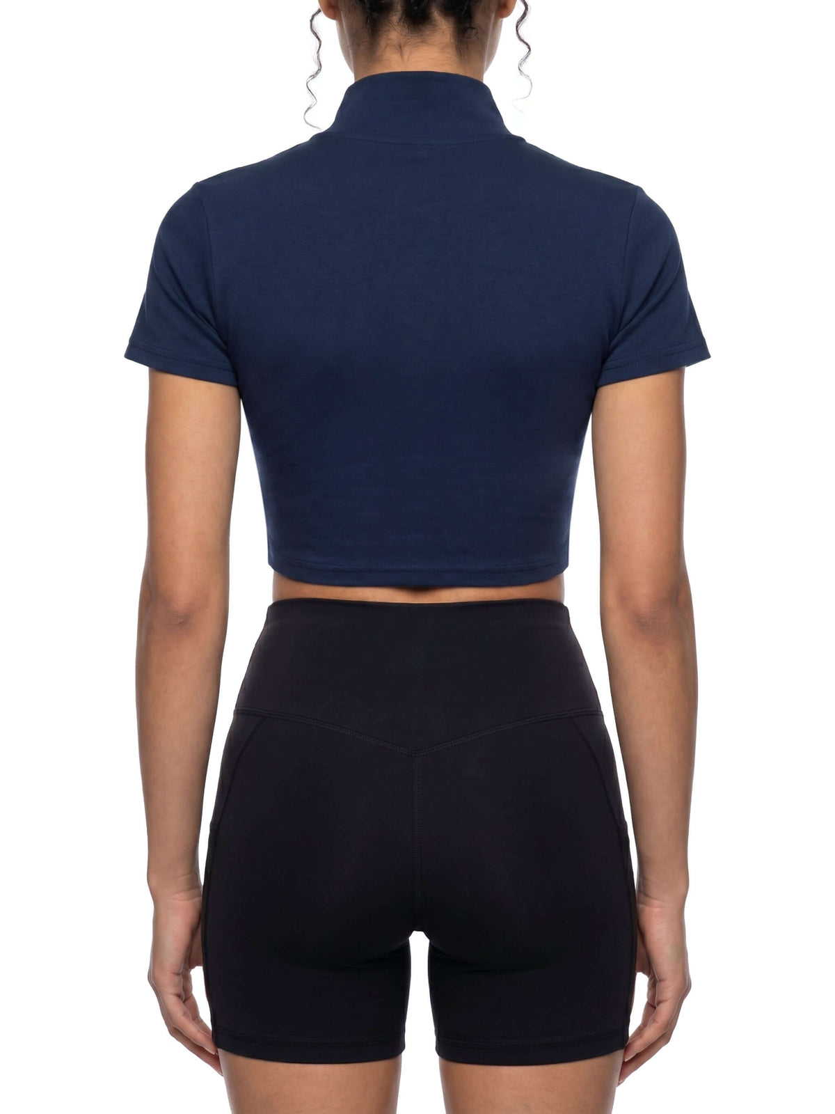 T-shirt zip court femme - giav