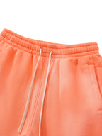 Pantalon de jogging évasé en polaire délavé
