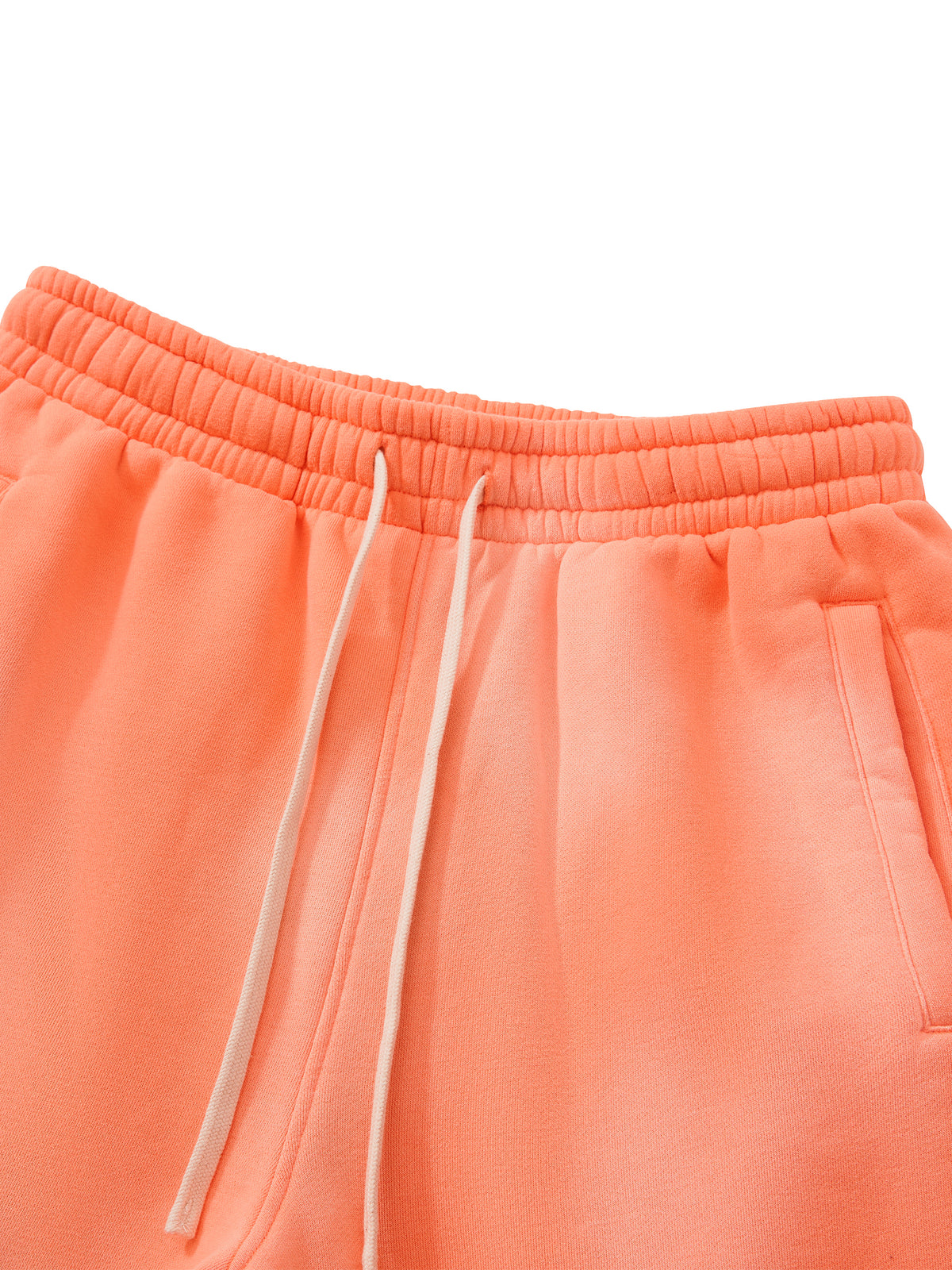Pantalon de jogging évasé en polaire délavé