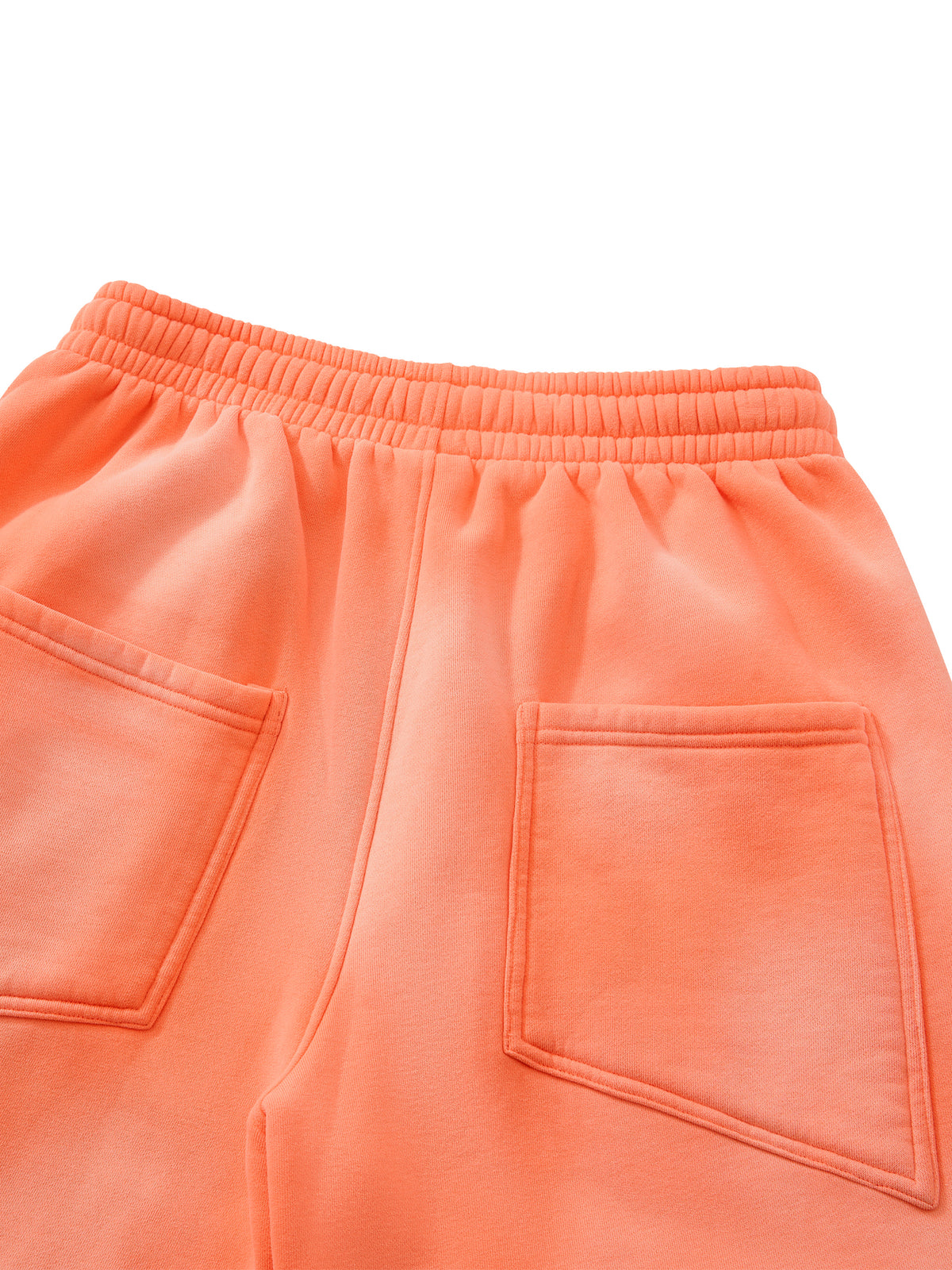 Pantalon de jogging évasé en polaire délavé