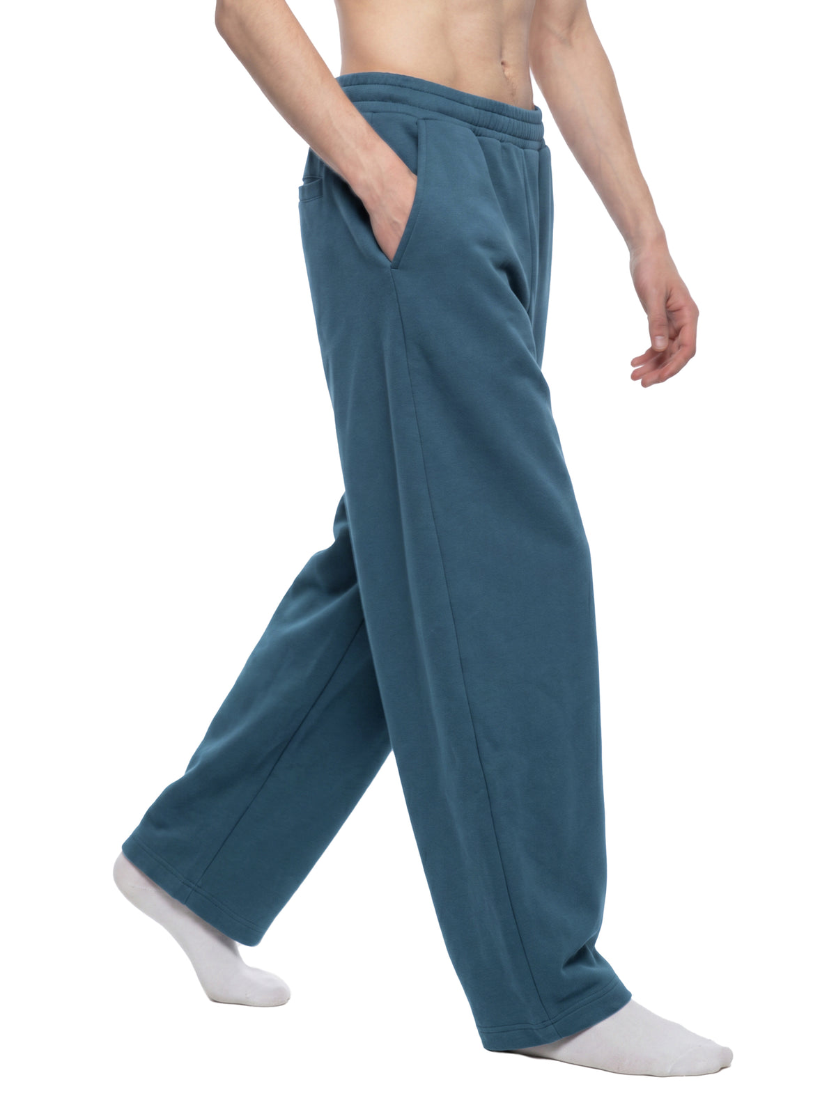 pantalon de survêtement coupe barrel leg